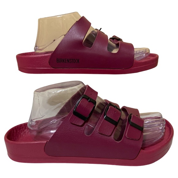 Birkenstock Authentic Euro Version Deep Plum 3 Strap Sandals - Picture 5 of 16